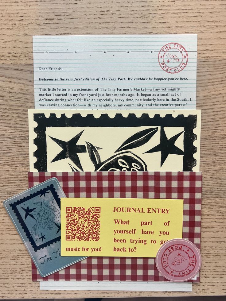 Tiny Post mail art